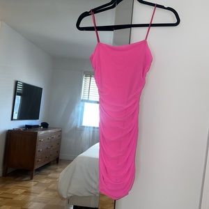 Hot Pink Mini Dress - Size 2
